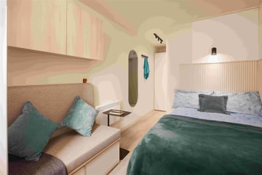 1 bed studio, Gibson Street, Hillhead, Glasgow, G128SY - Image 12
